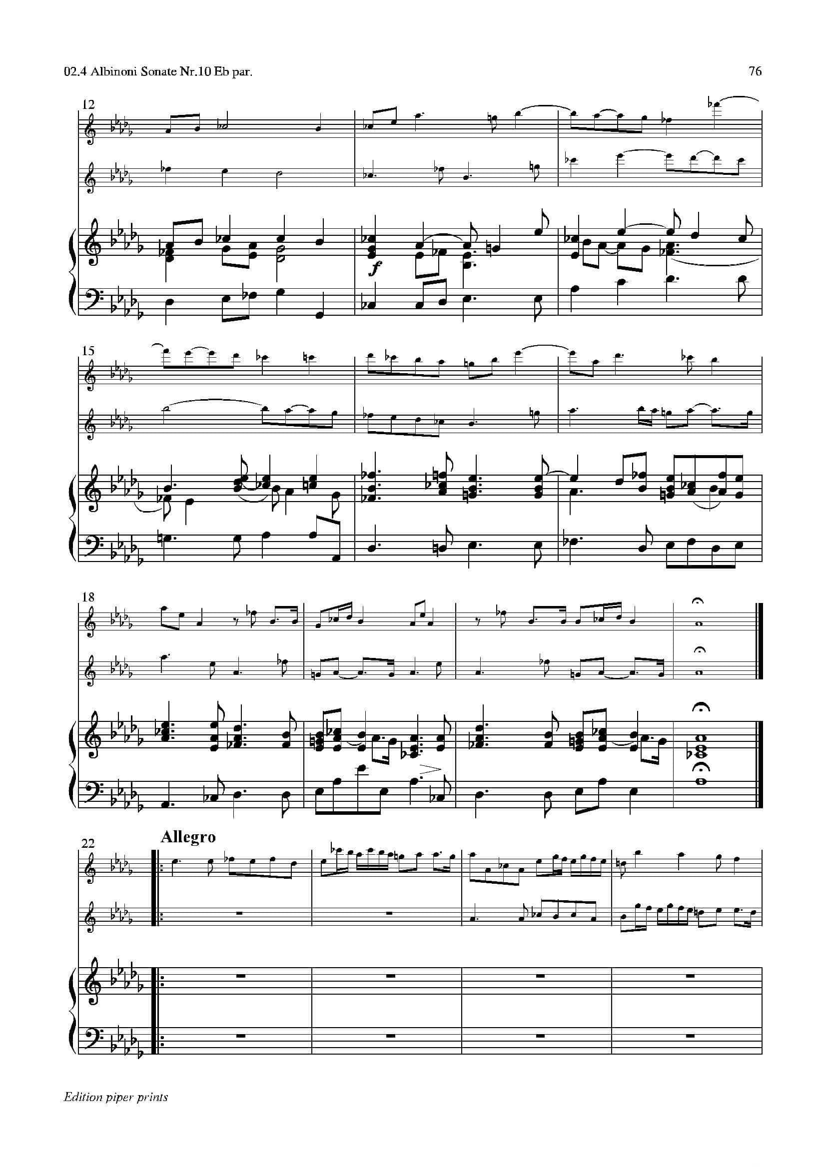 Sonate Nr.10（中音萨克斯二重奏+管风琴）-2