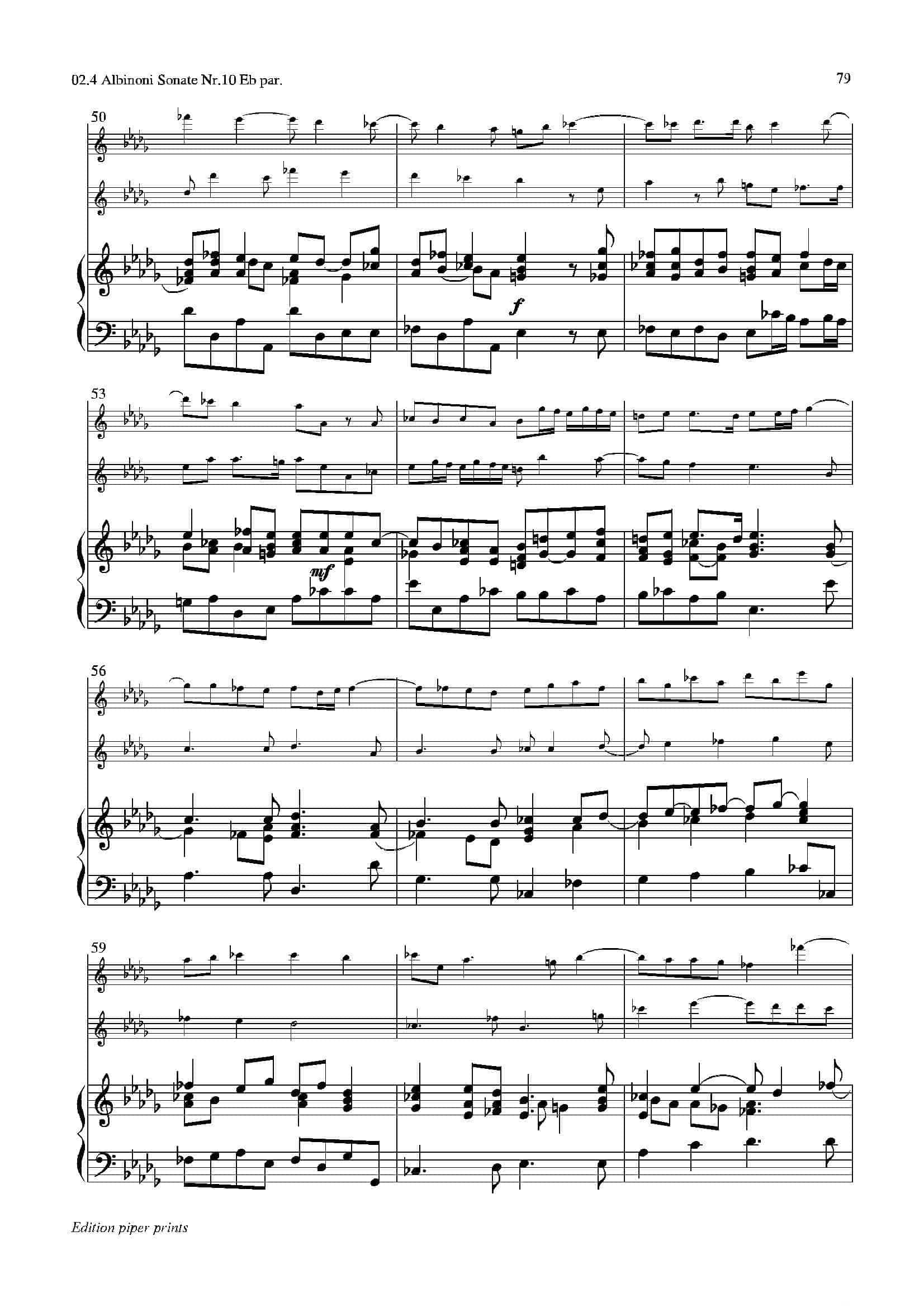 Sonate Nr.10（中音萨克斯二重奏+管风琴）-5