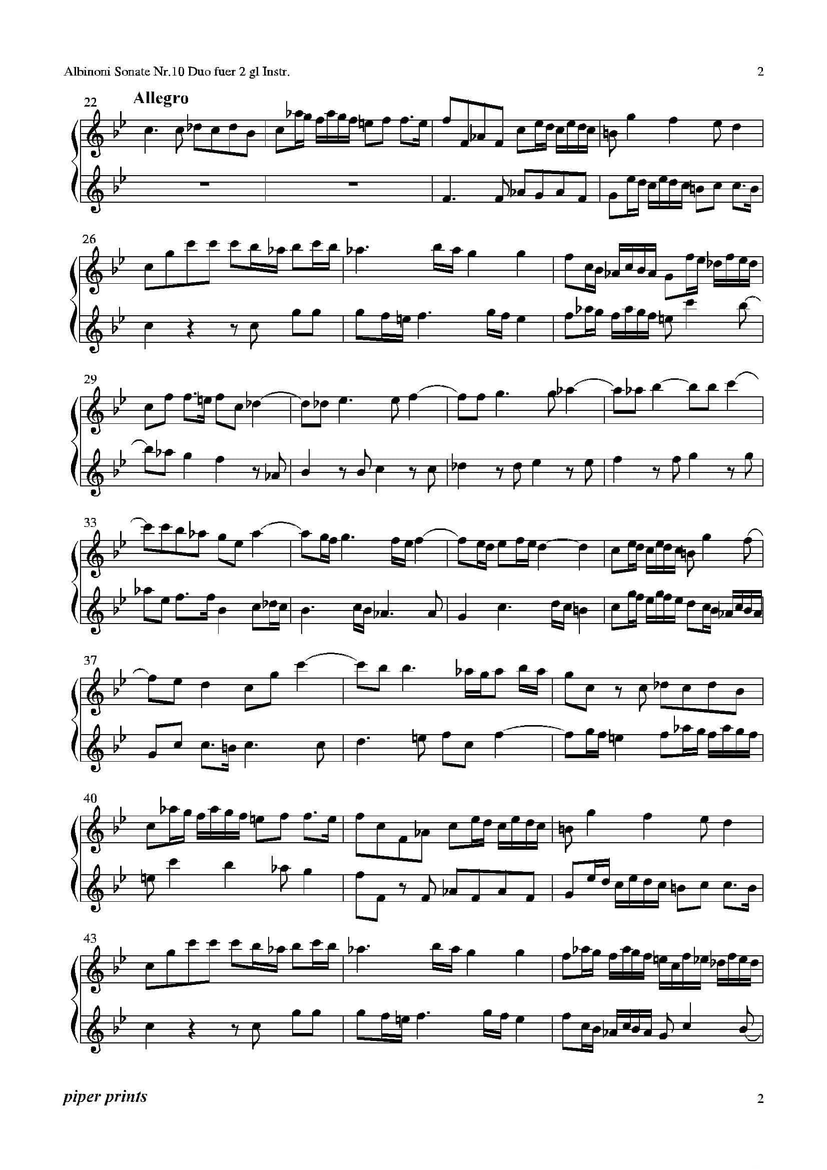 Sonate Nr.10（二重奏）-2